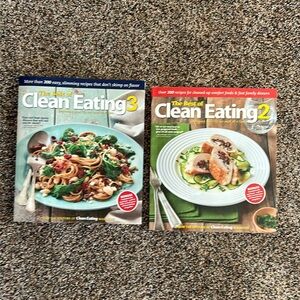 Set of The Best of Clean Eating Cookbooks (#2 and #3)
